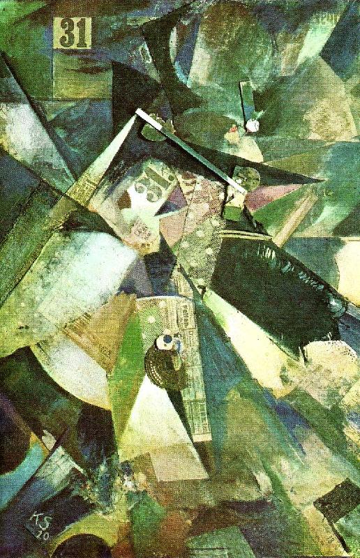 Kurt Schwitters merzbild einunddreissig